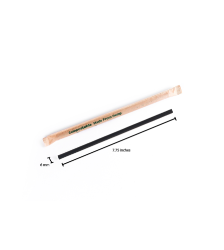 HSJ8 Standard Hemp Straw 6mm 7.75