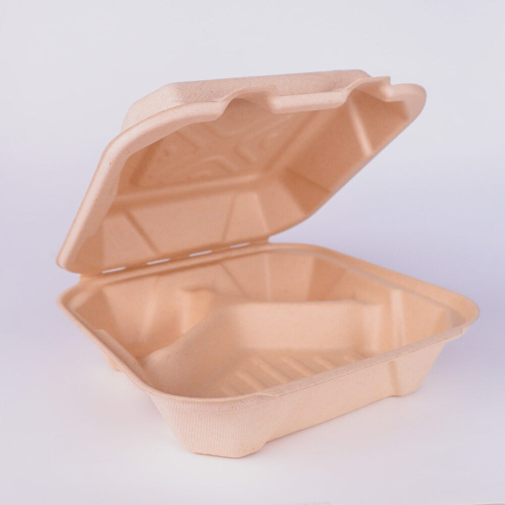 Compostable Fiber Clamshell, Plant-based Products